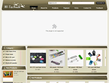 Tablet Screenshot of hi-techusb.com
